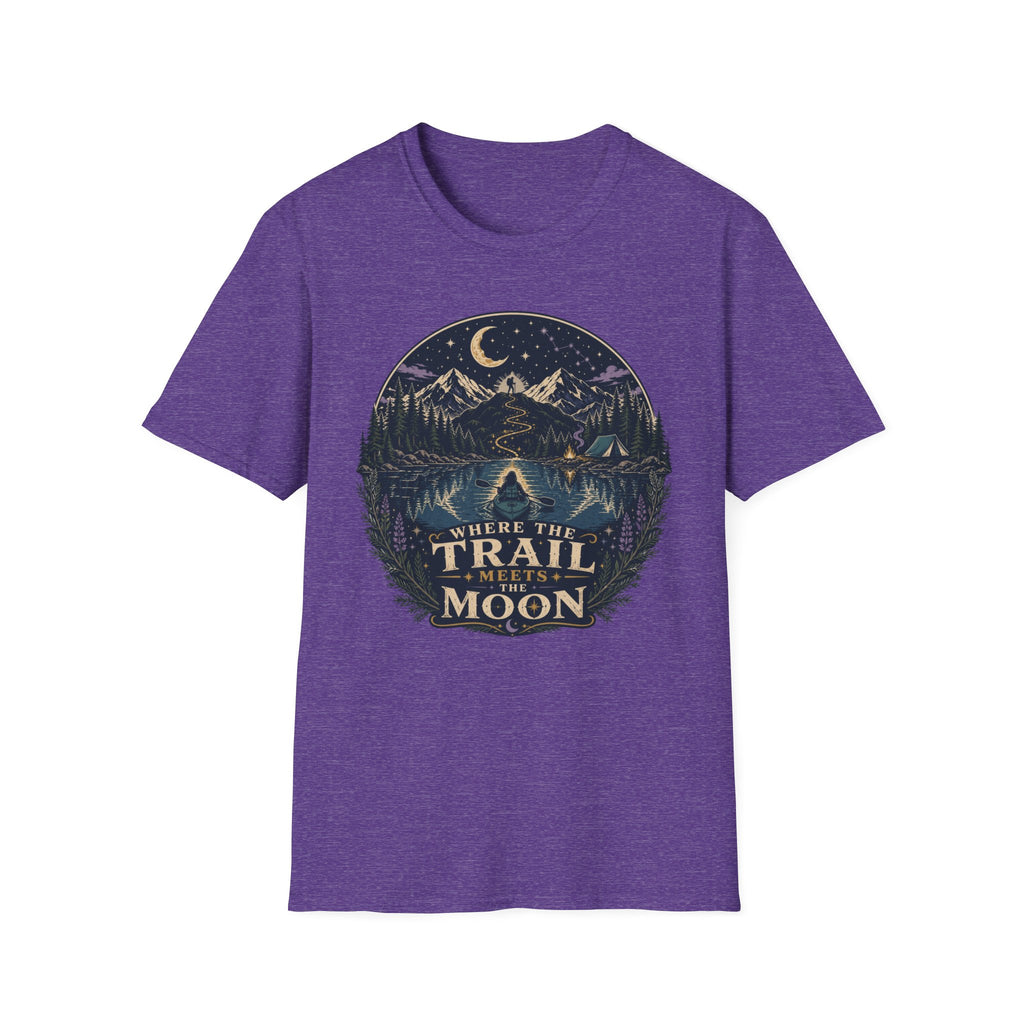 Where the Trail Meets the Moon T‑Shirt