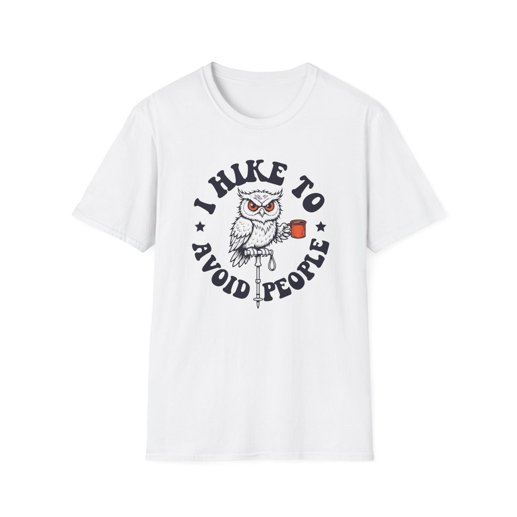 Owl I Hike to Avoid People T‑Shirt