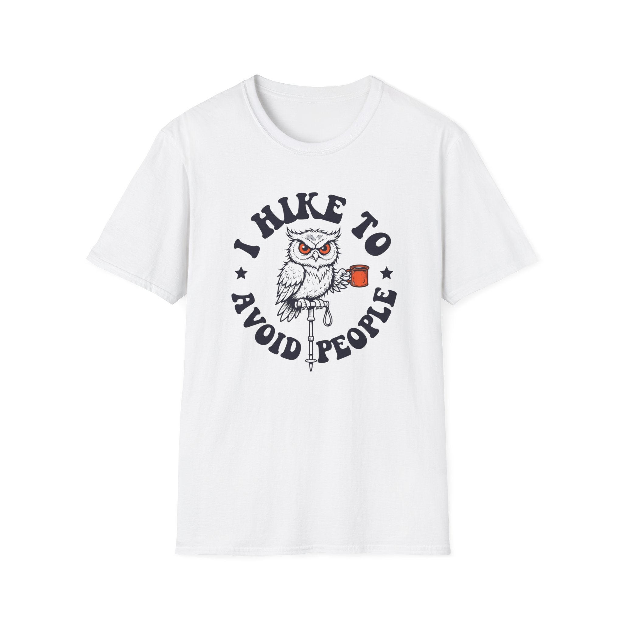 Owl I Hike to Avoid People T‑Shirt