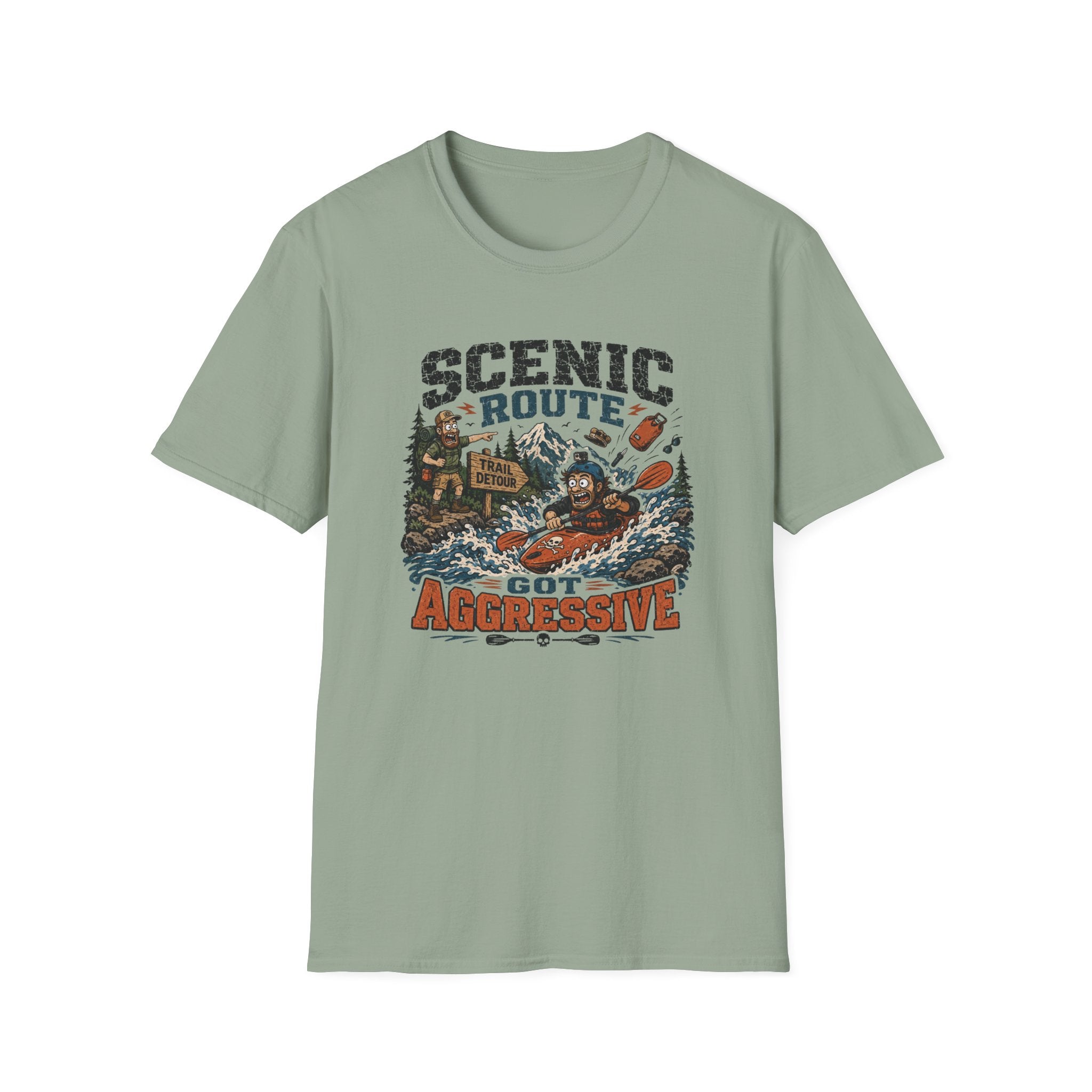 Scenic Route Got Aggressive T‑Shirt