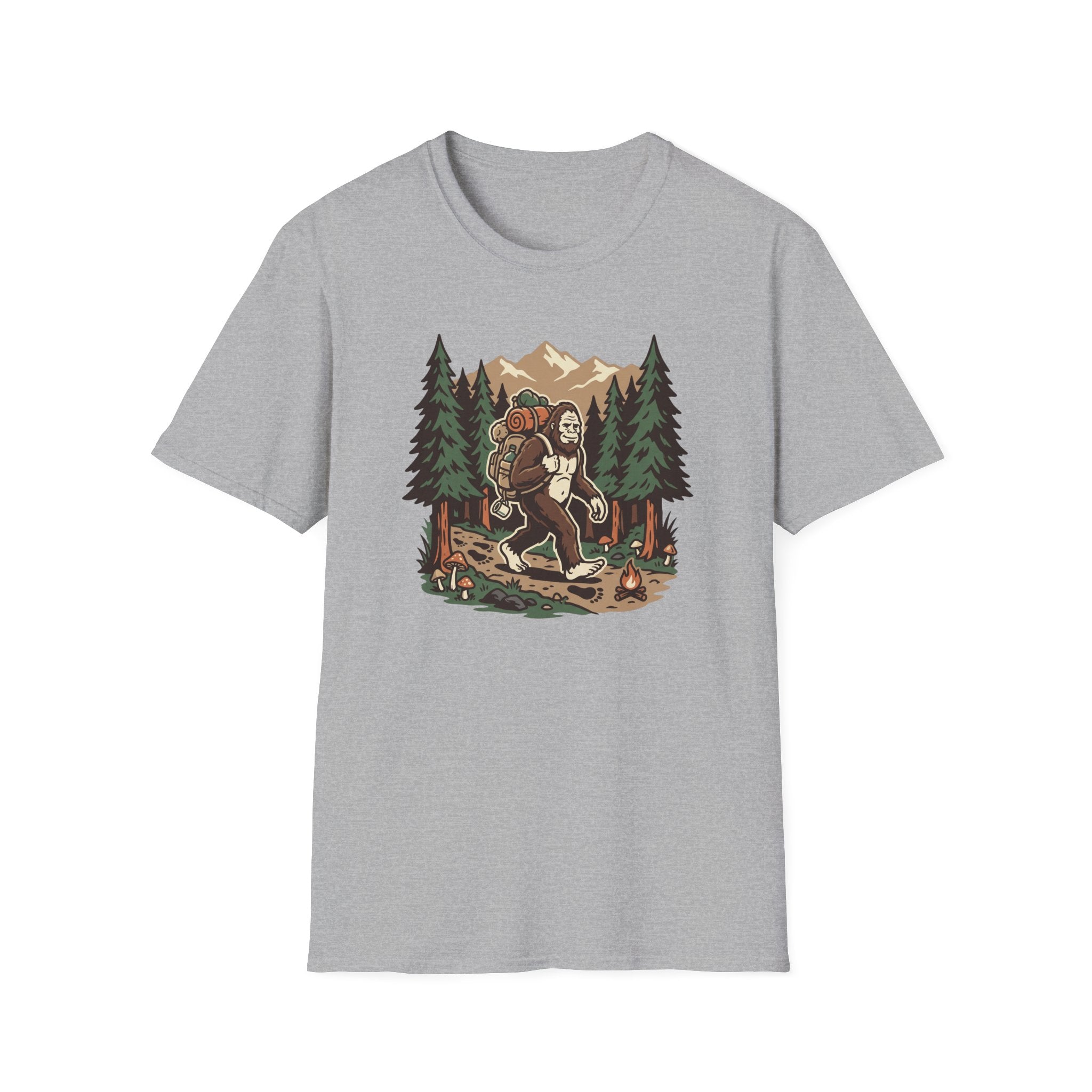 Bigfoot Trail Scene T‑Shirt