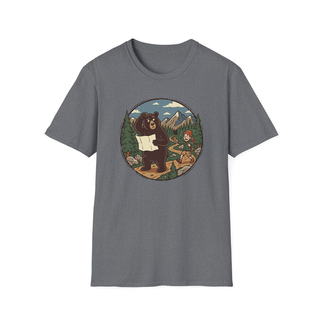 Bear Map Confusion T‑Shirt