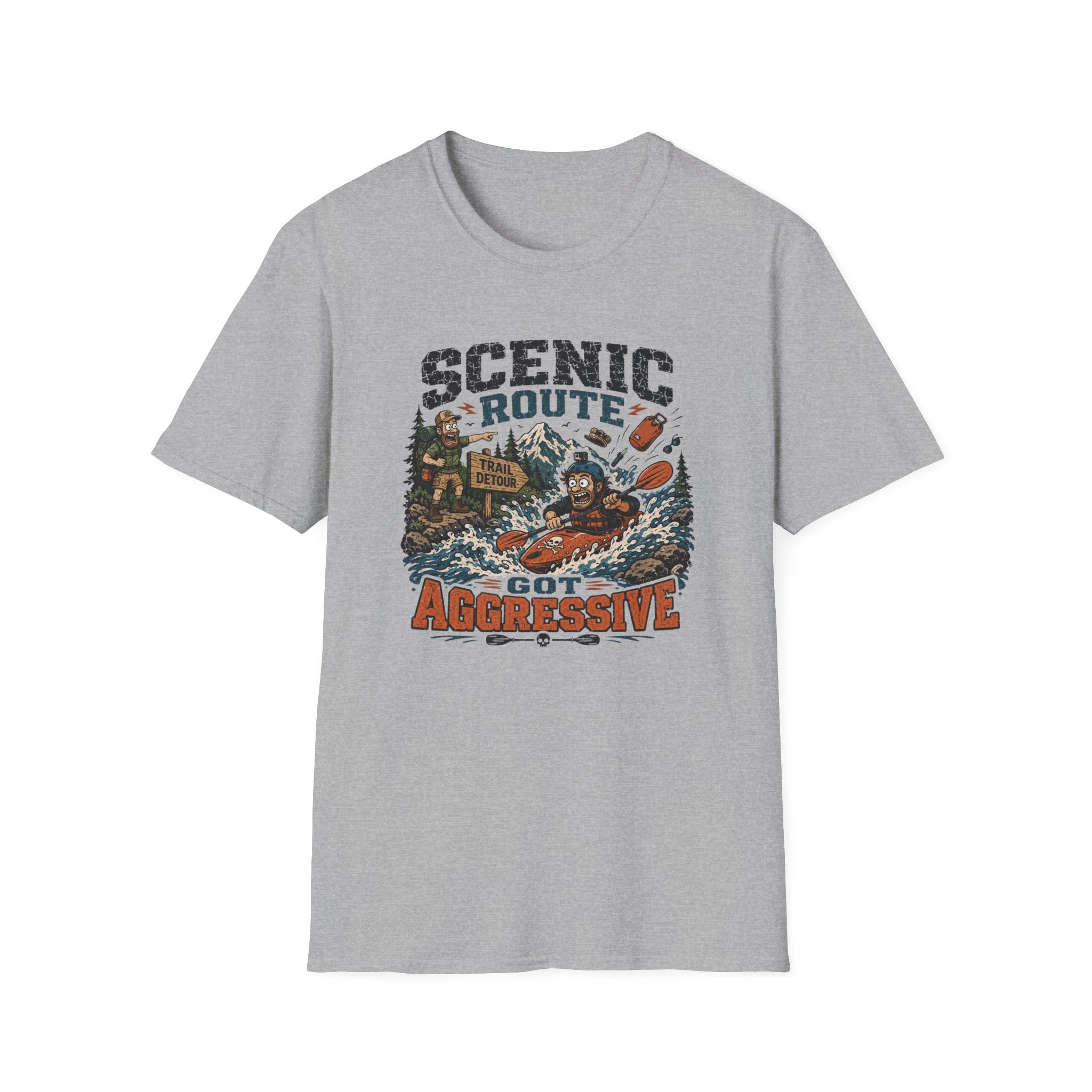 Scenic Route Got Aggressive T‑Shirt