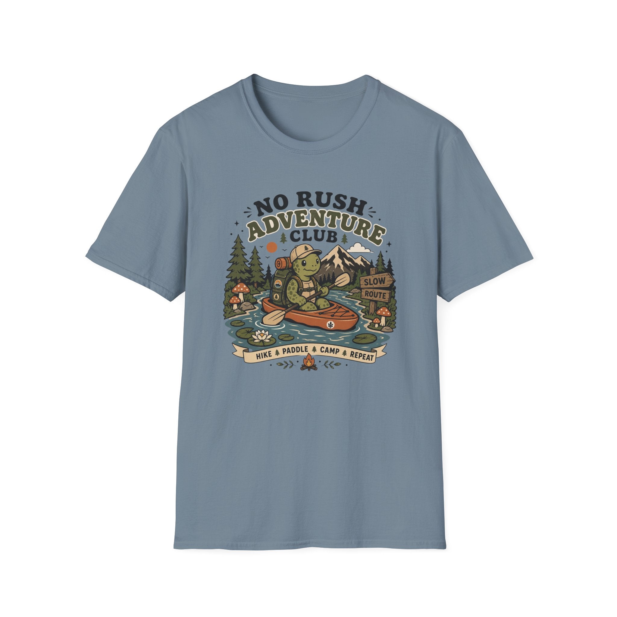 No Rush Adventure Club T‑Shirt