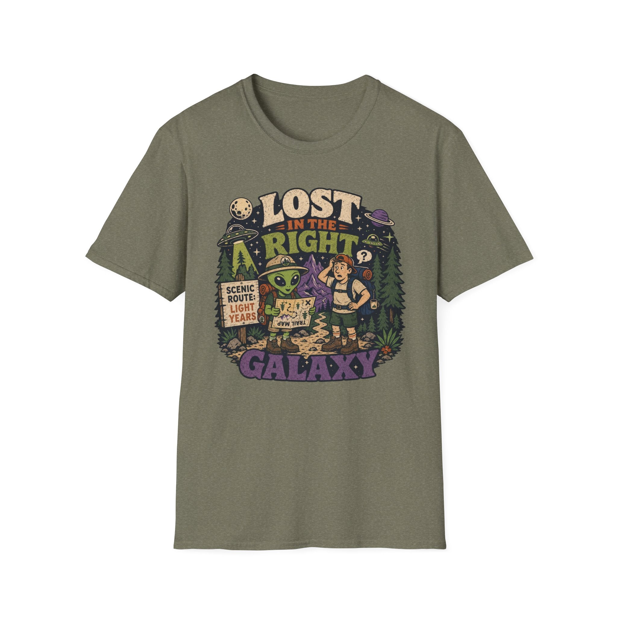 Lost in the Right Galaxy T‑Shirt