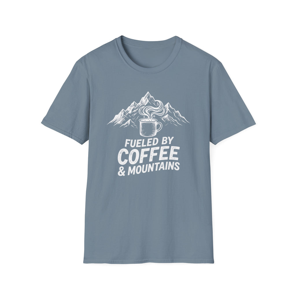 Fueled by Coffee & Mountains T‑Shirt
