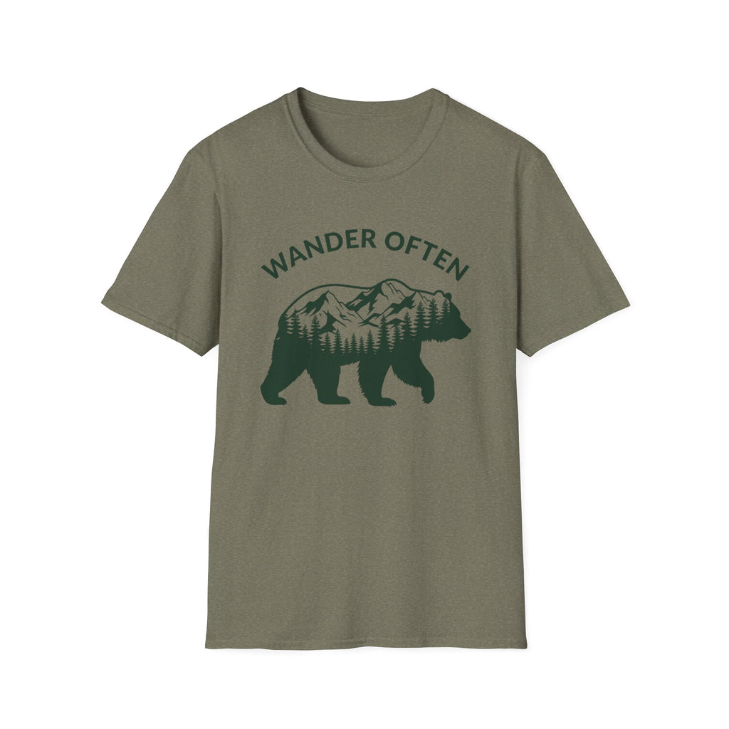 Bear Wander Often T‑Shirt
