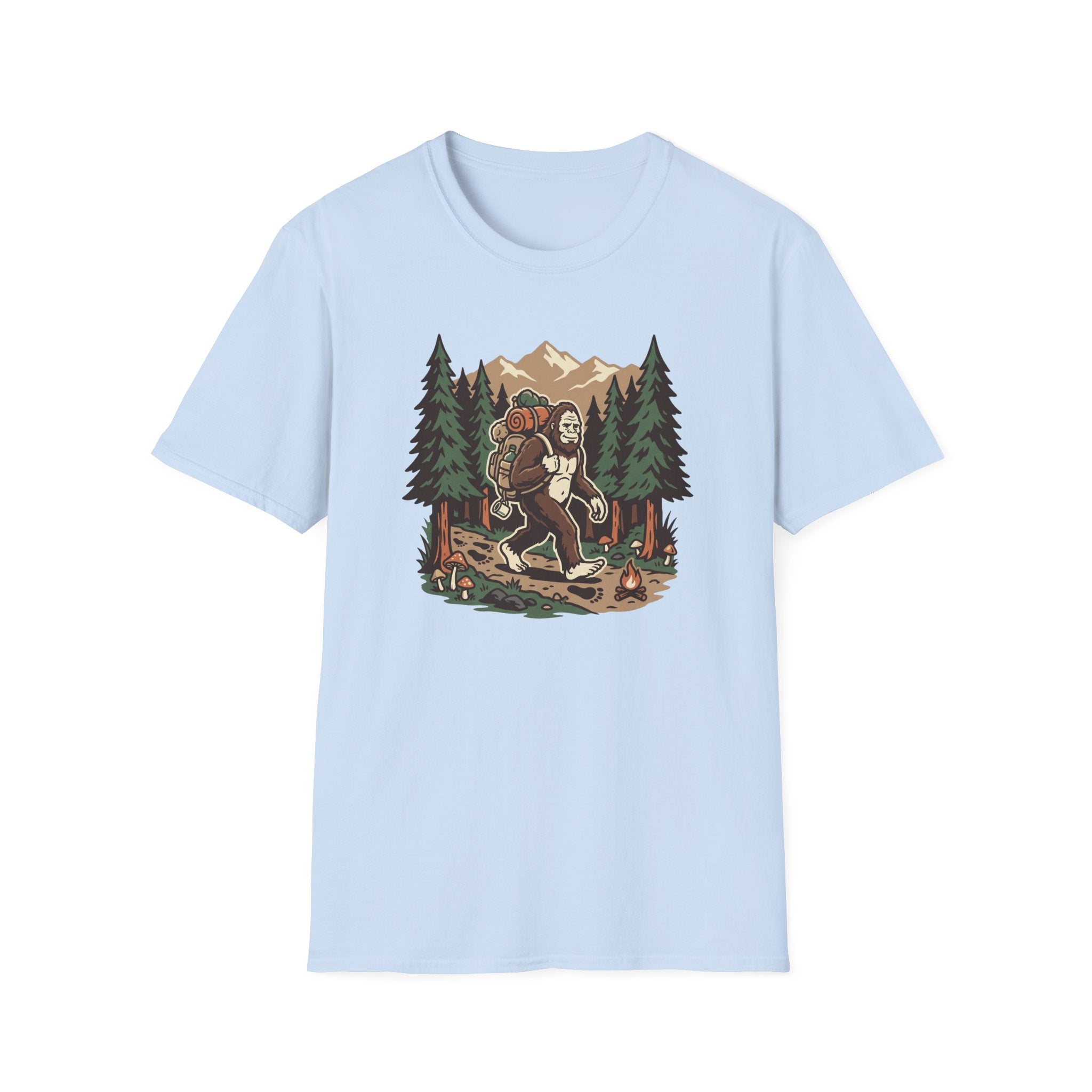 Bigfoot Trail Scene T‑Shirt