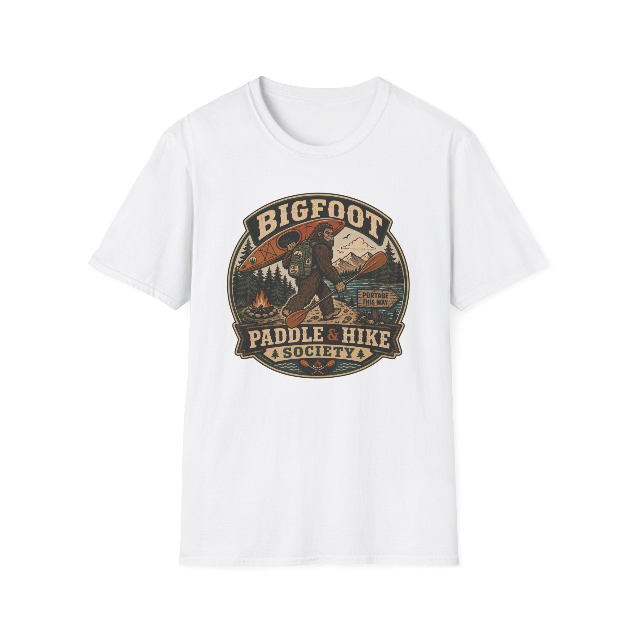 Bigfoot Paddle & Hike Society T‑Shirt