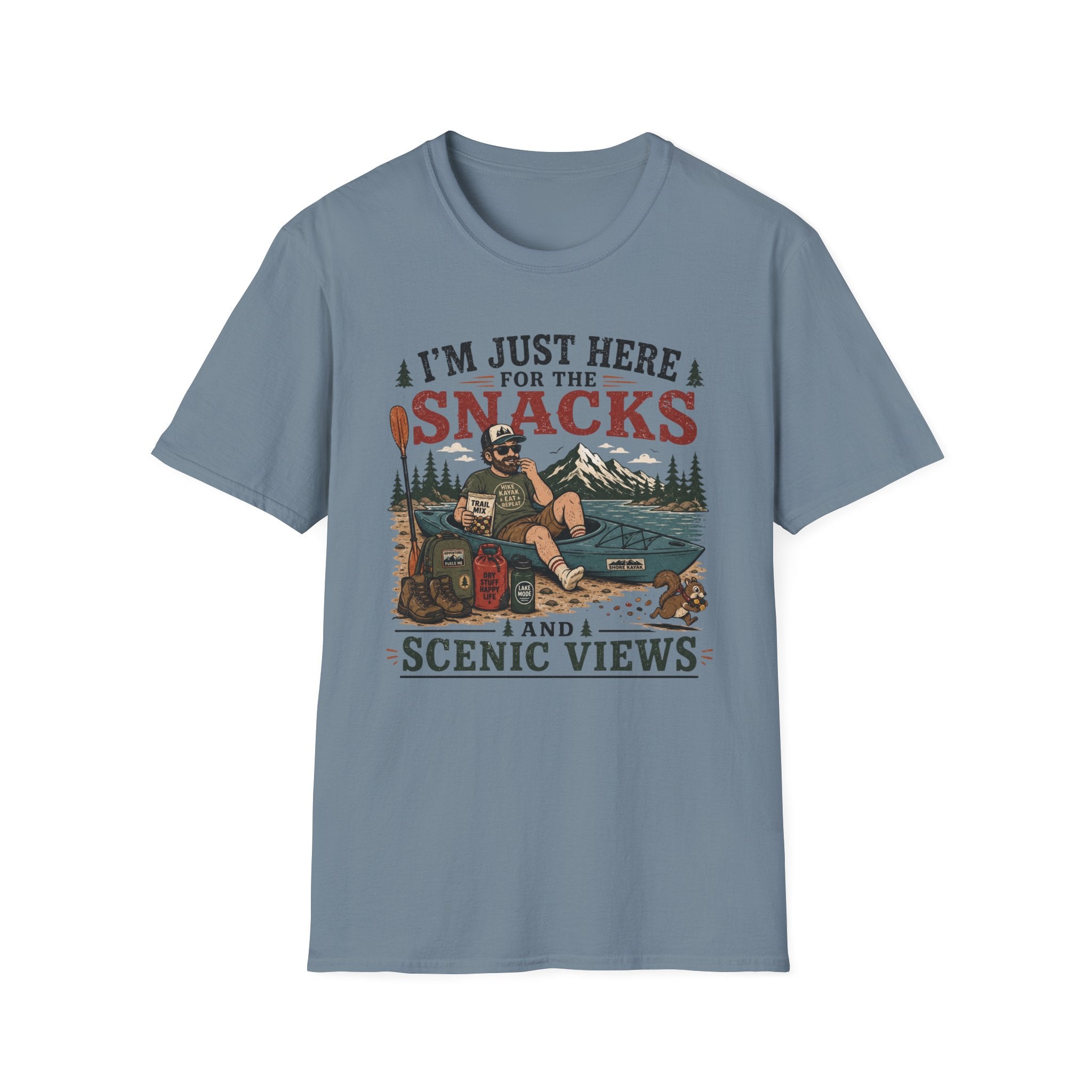 I'm Just Here for the Snacks T‑Shirt