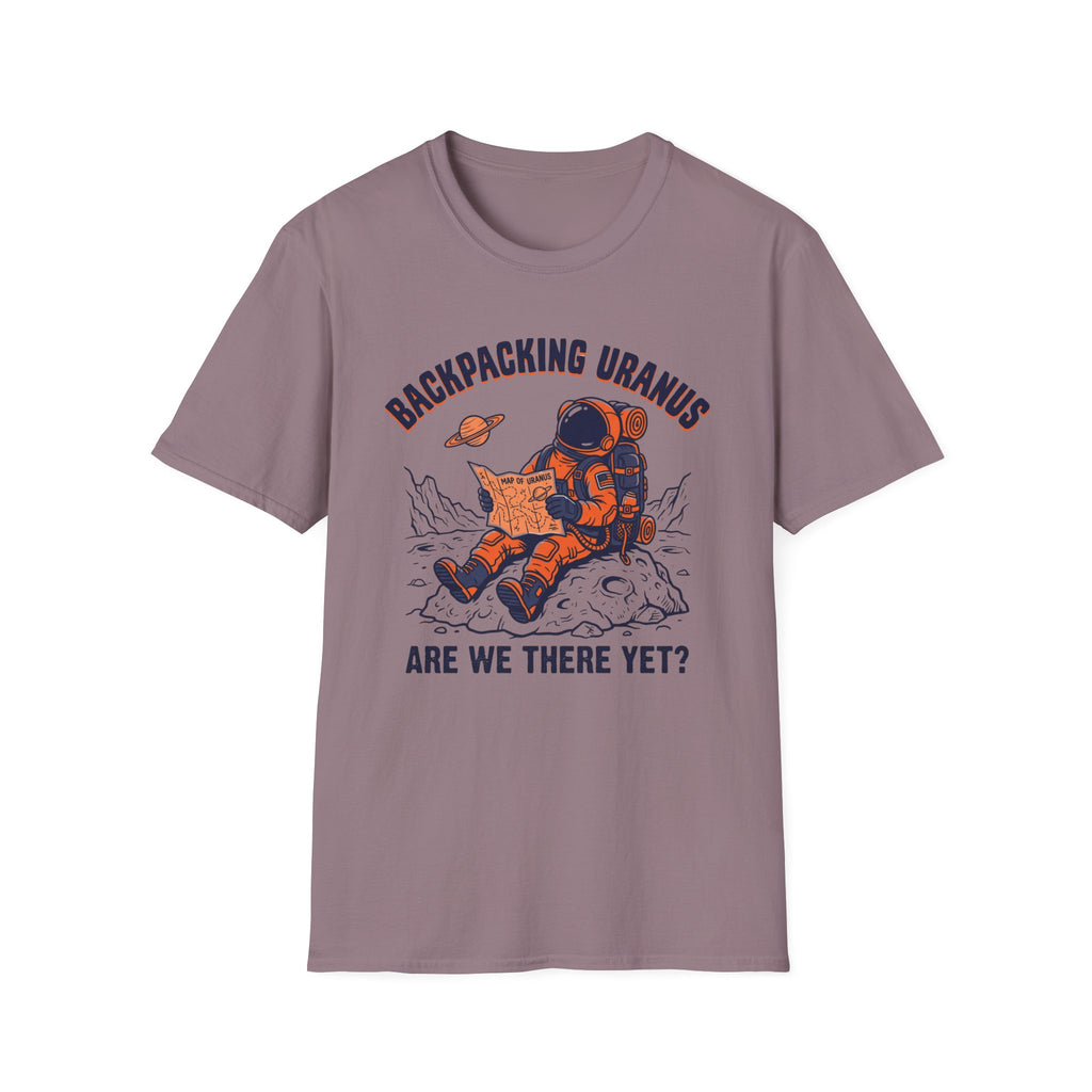 Backpacking Uranus Are We There Yet T‑Shirt