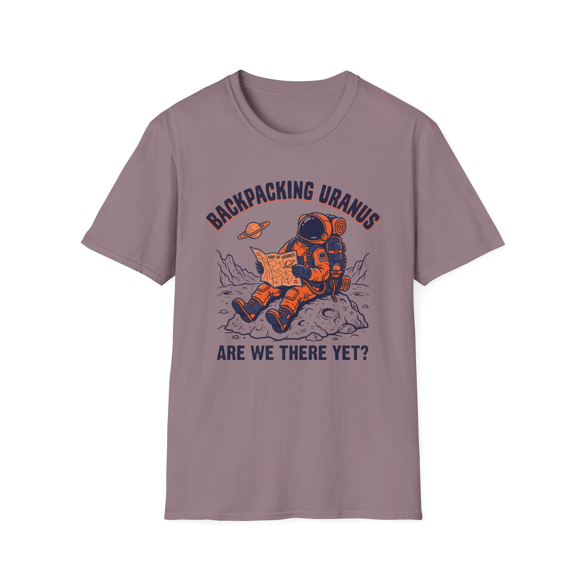 Backpacking Uranus Are We There Yet T‑Shirt