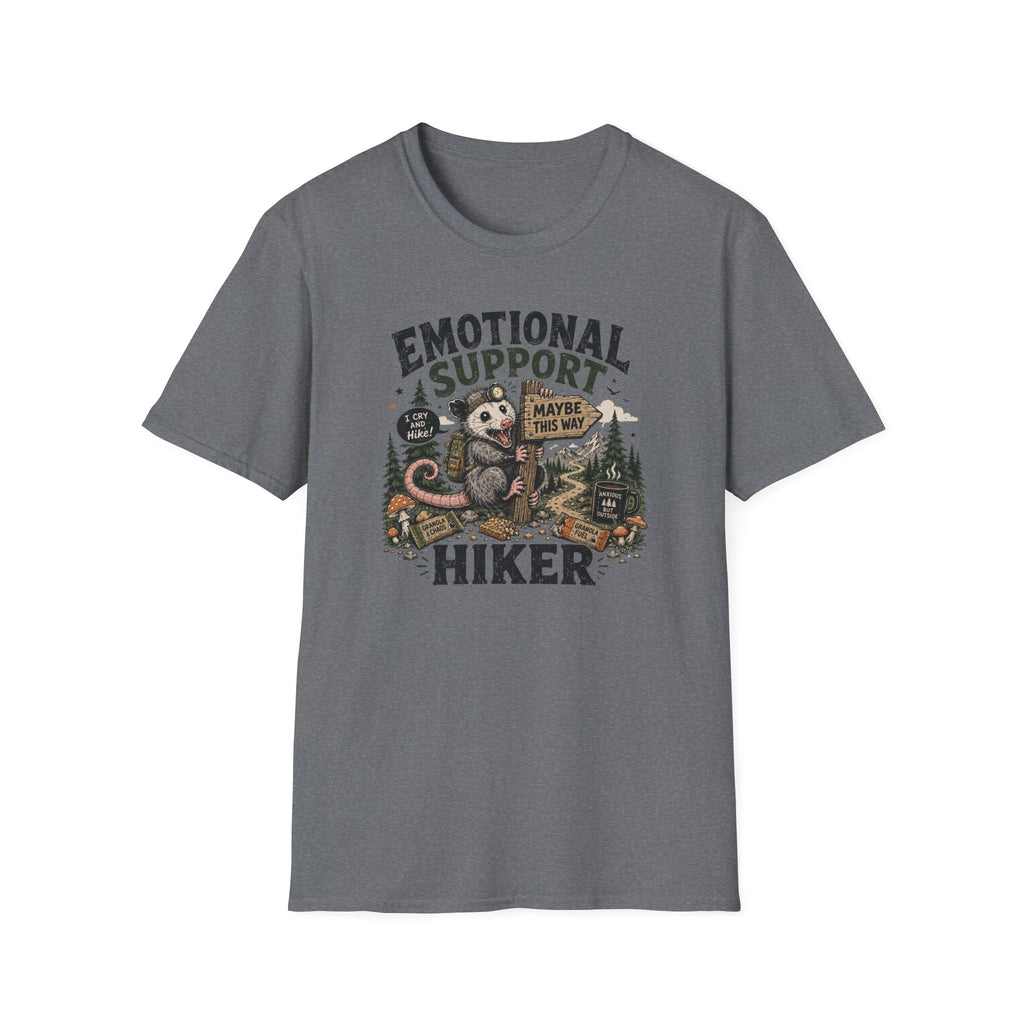 Emotional Support Hiker T‑Shirt