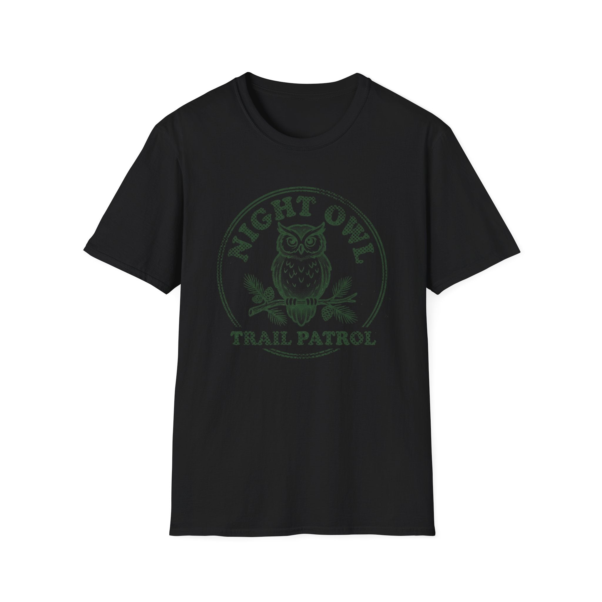 Retro Night Owl Trail Patrol T‑Shirt