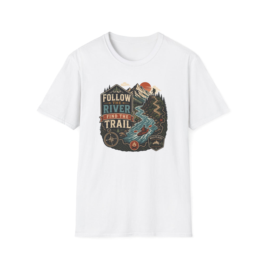 Follow the River Find the Trail T‑Shirt