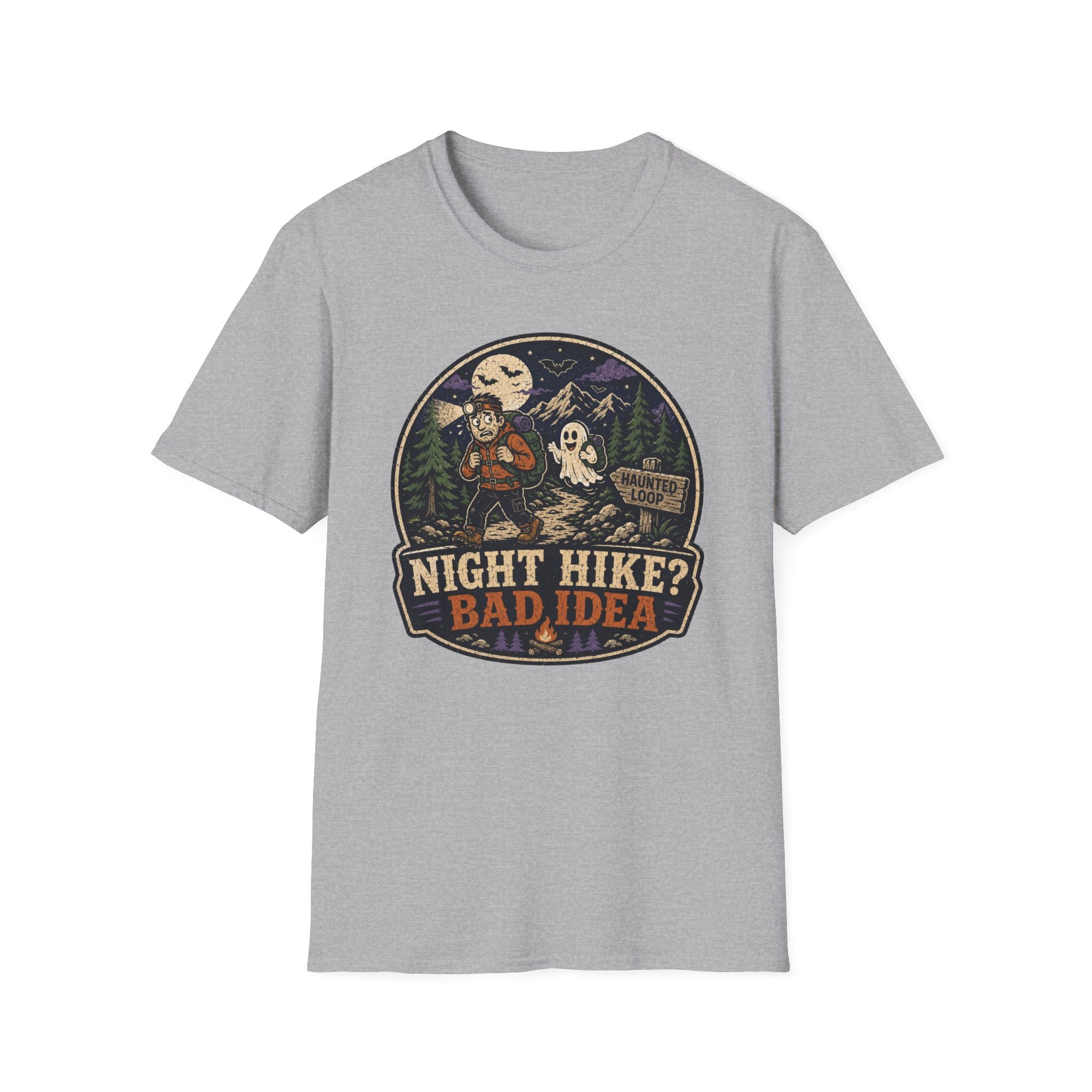 Night Hike Bad Idea T‑Shirt