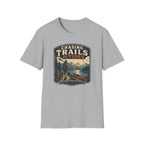 Chasing Trails and Tides T‑Shirt