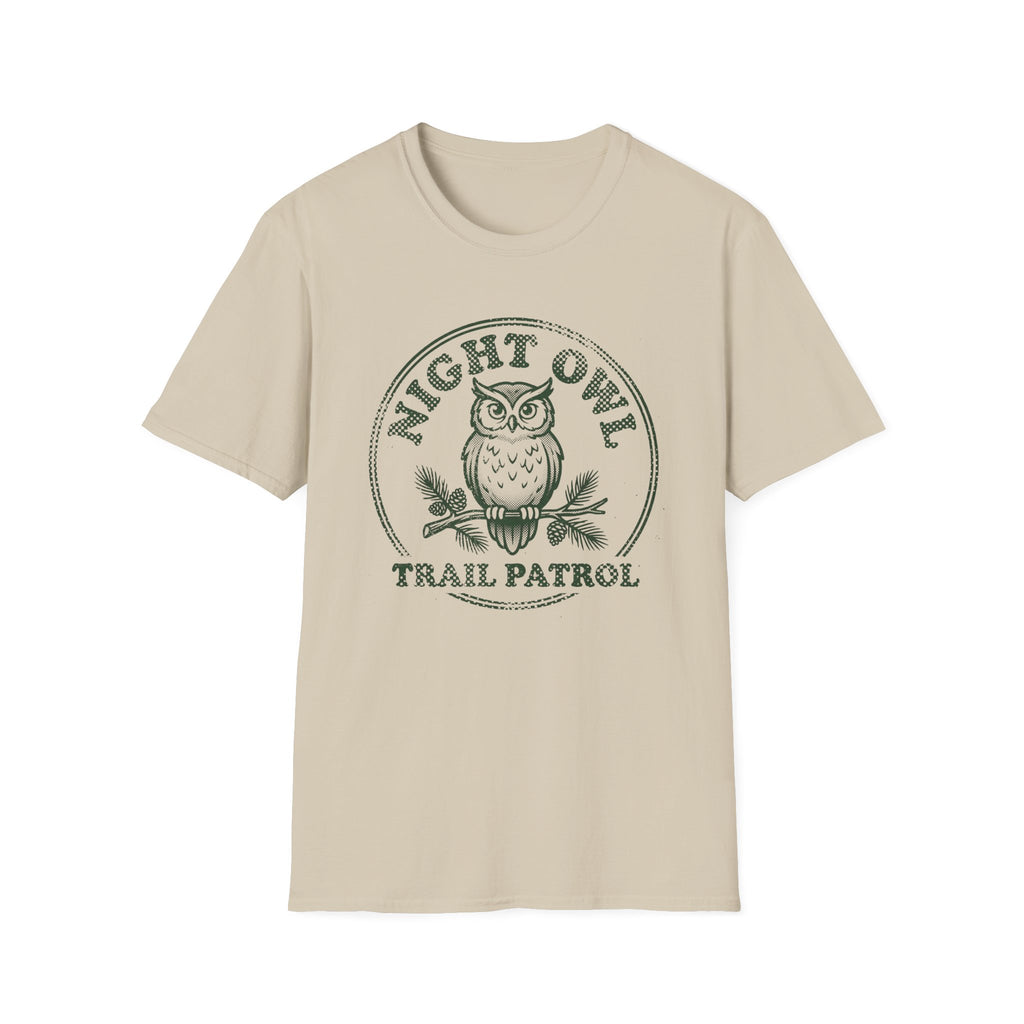Retro Night Owl Trail Patrol T‑Shirt