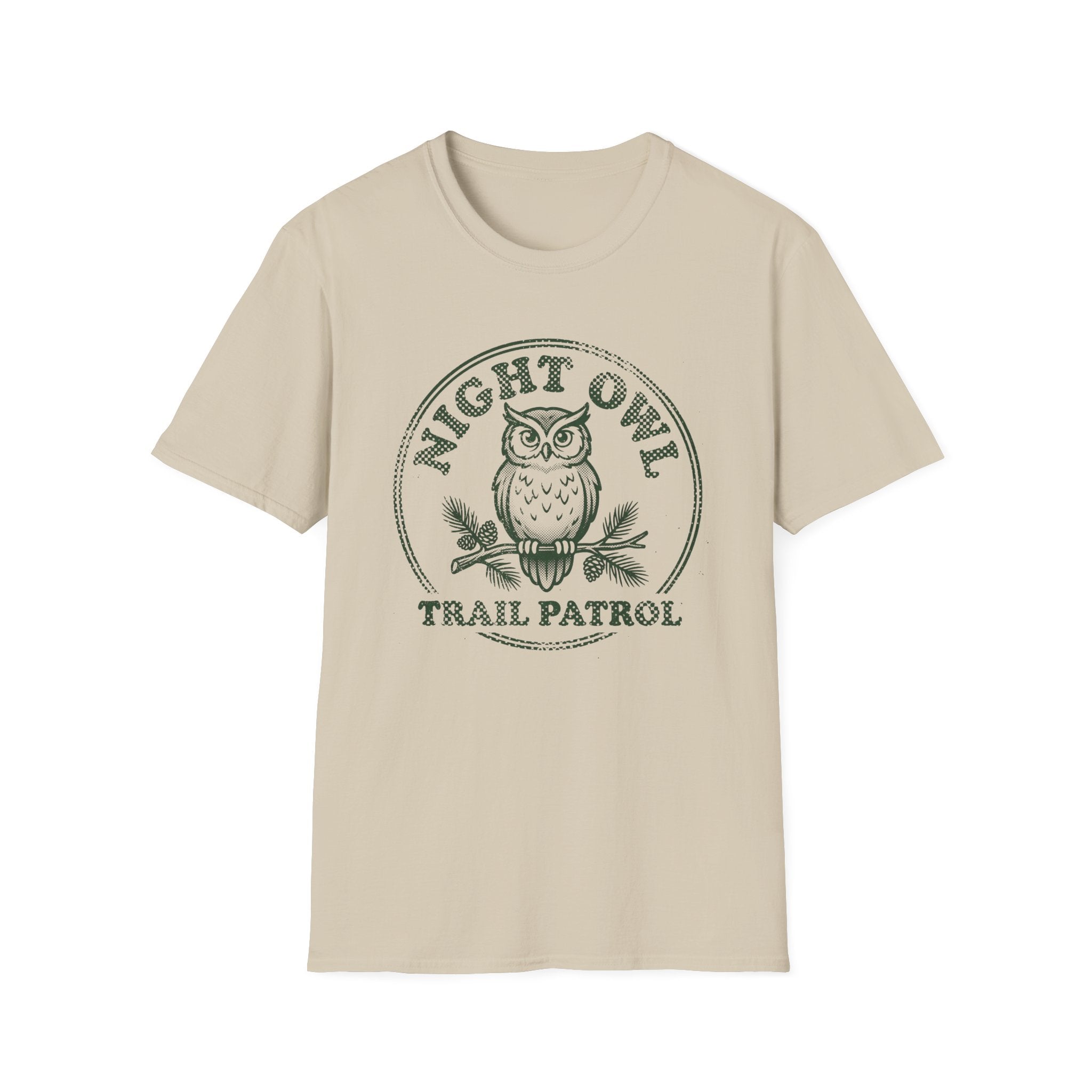 Retro Night Owl Trail Patrol T‑Shirt