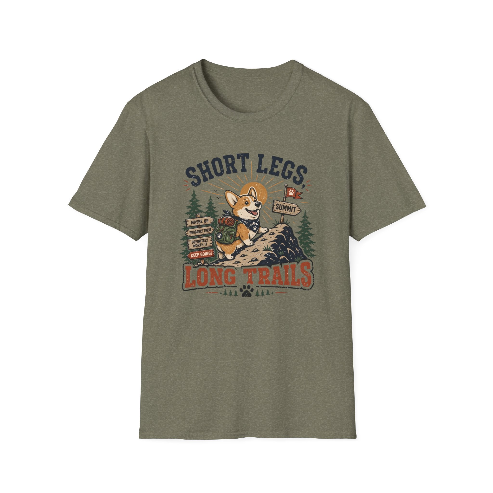 Short Legs Long Trails T‑Shirt