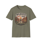 Wander Where the WiFi Ends T‑Shirt