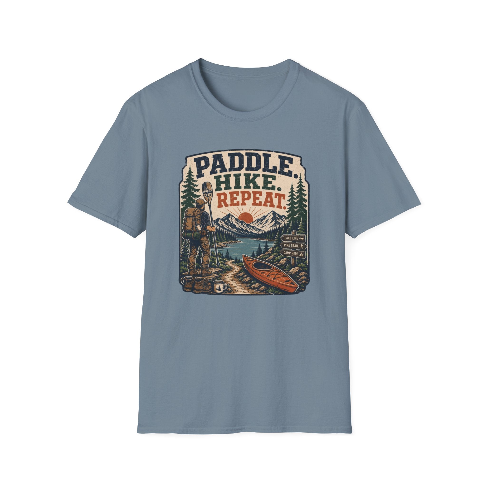 Paddle Hike Repeat T‑Shirt