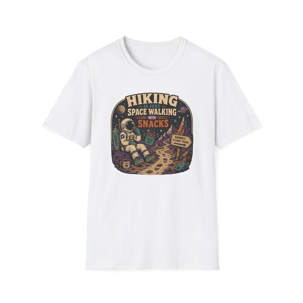 Hiking is Just Space Walking T‑Shirt