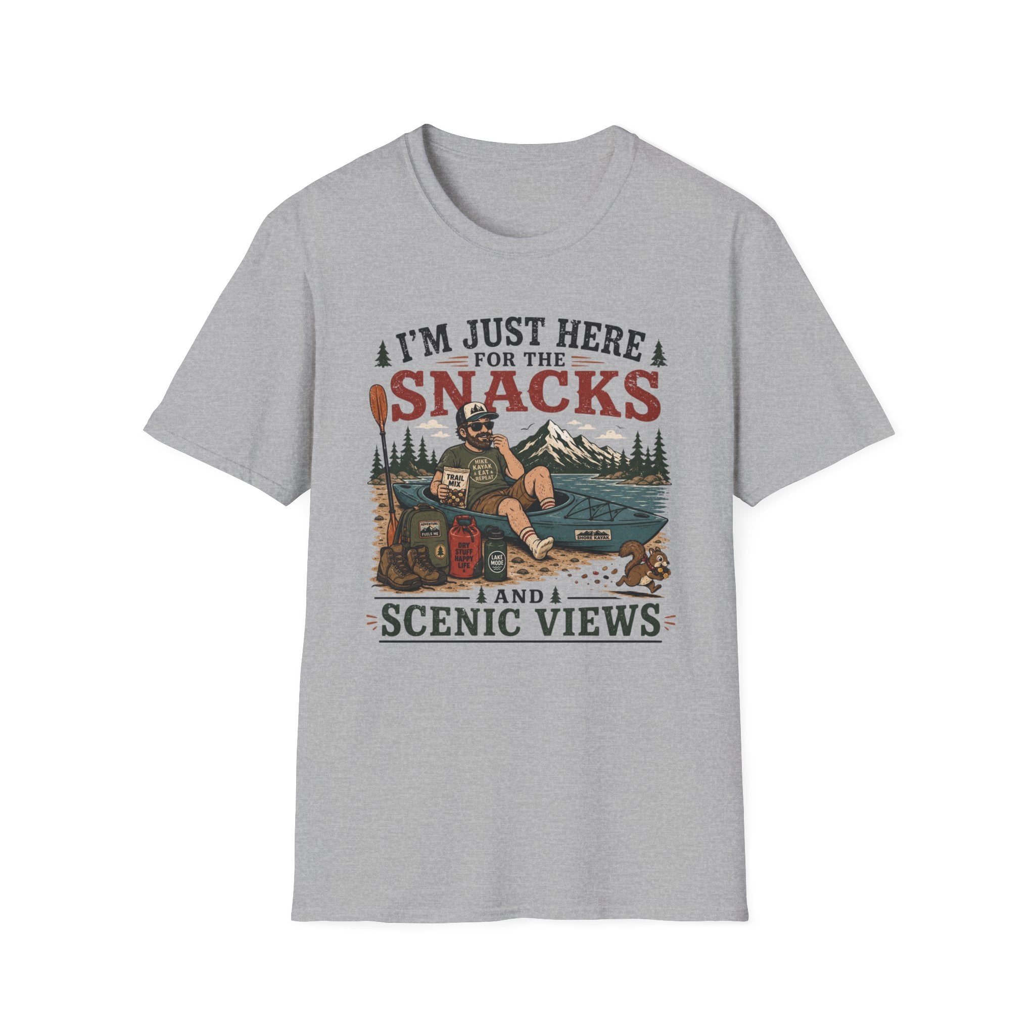 I'm Just Here for the Snacks T‑Shirt