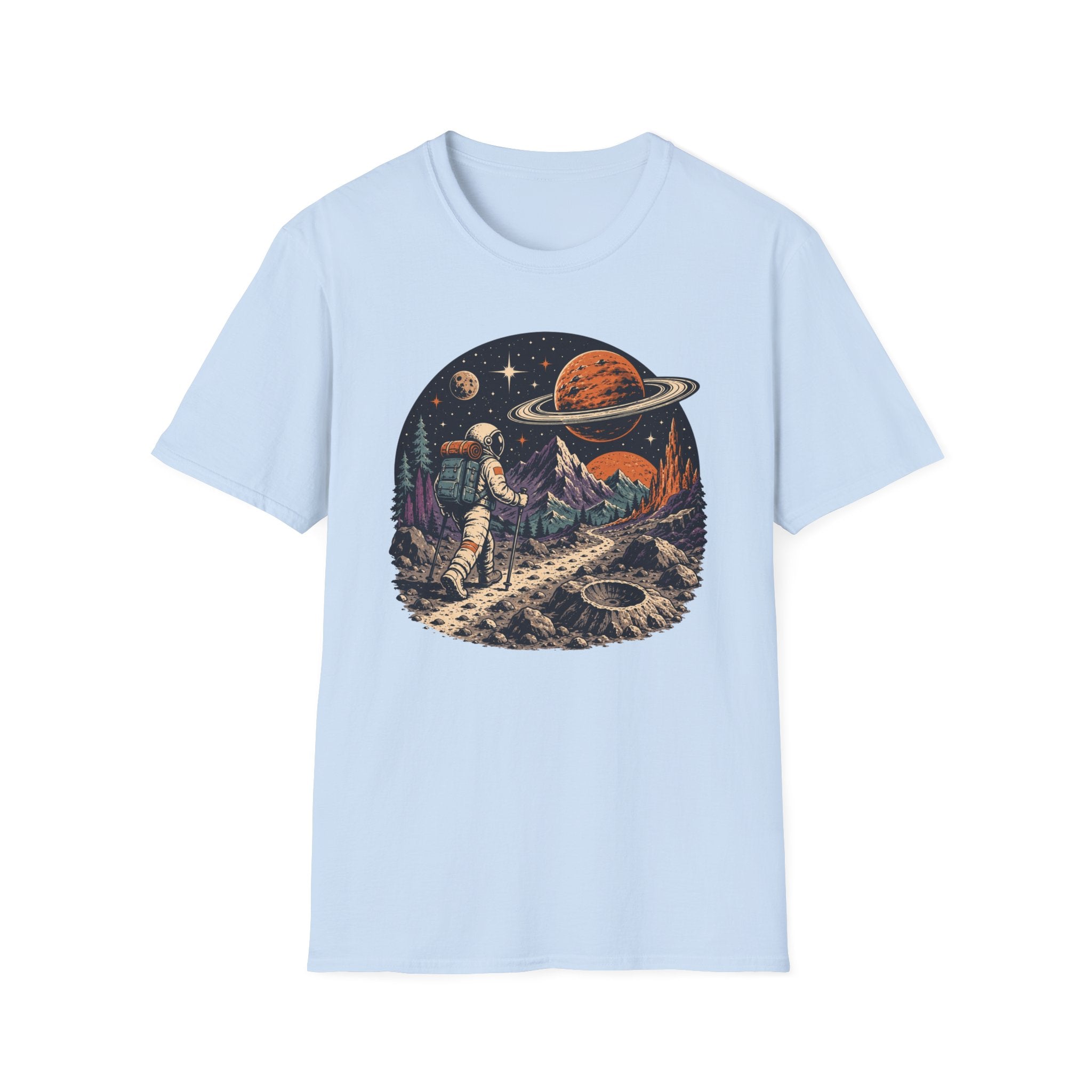 Space Hiker on Planet T‑Shirt