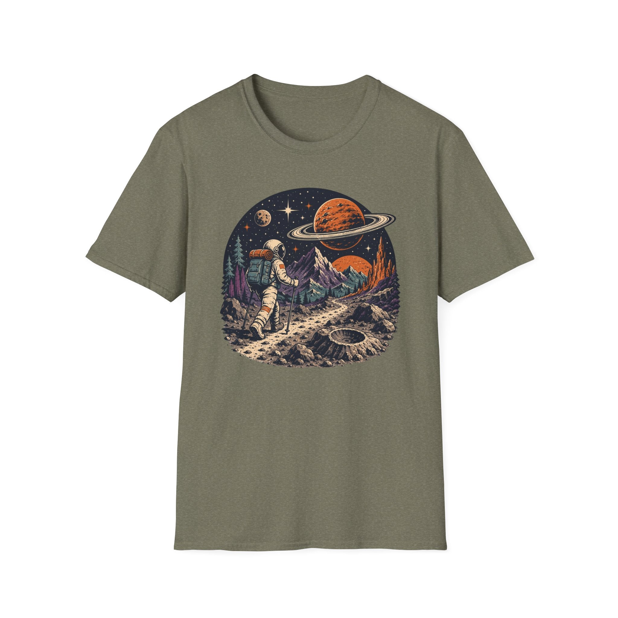 Space Hiker on Planet T‑Shirt
