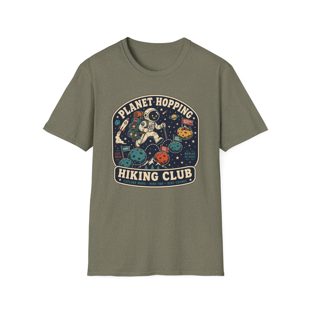 Planet Hopping Hiking Club T‑Shirt