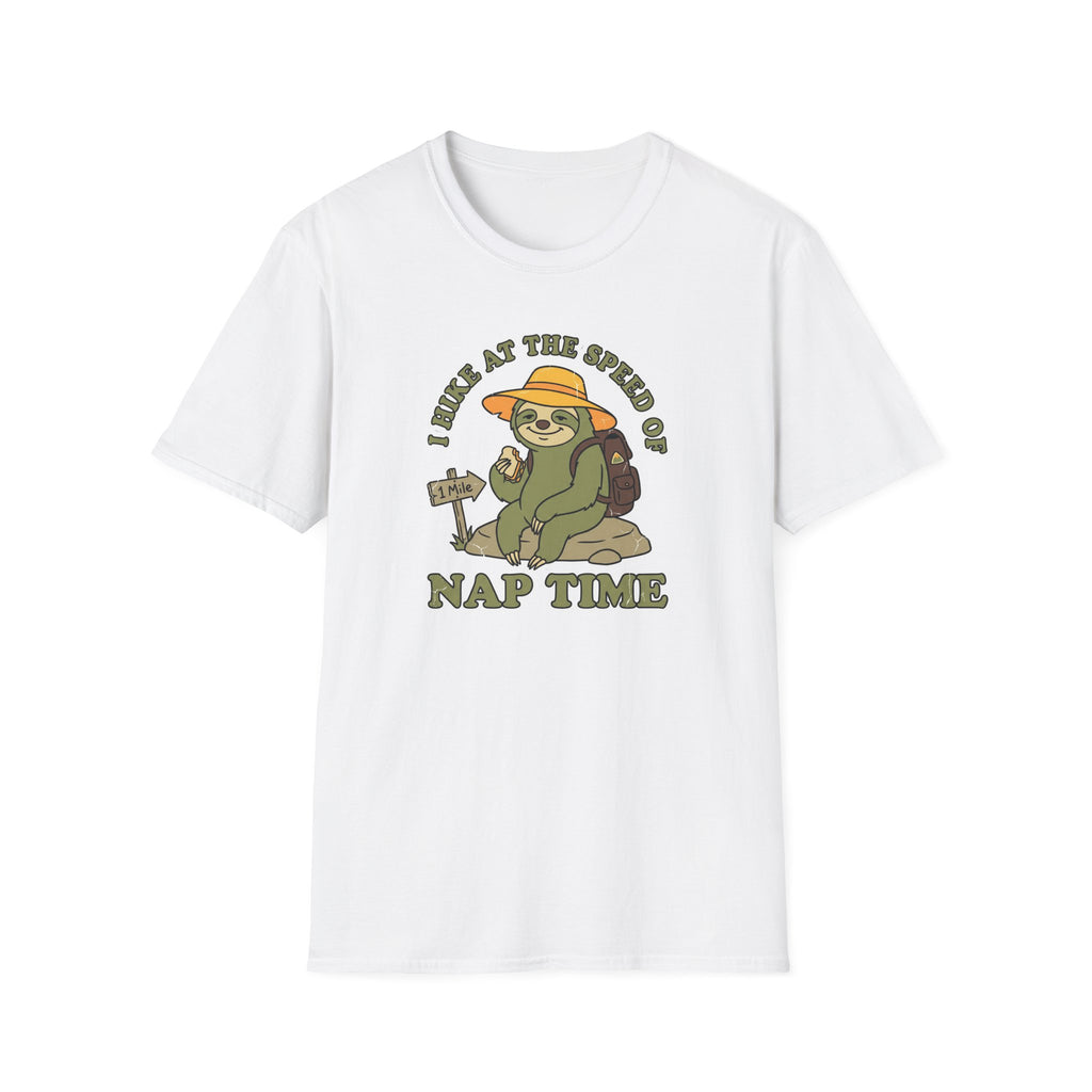 I Hike at the Speed of Nap Time T‑Shirt