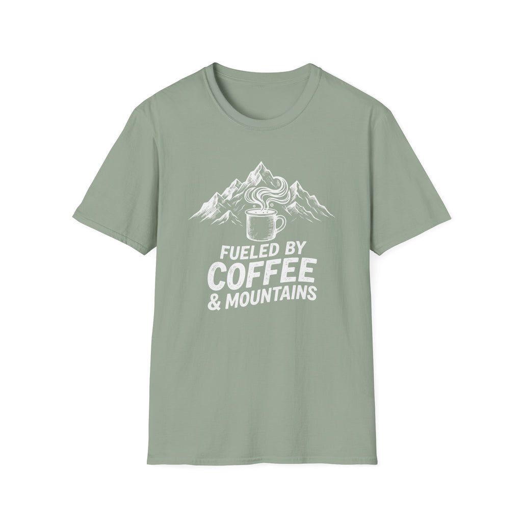 Fueled by Coffee & Mountains T‑Shirt