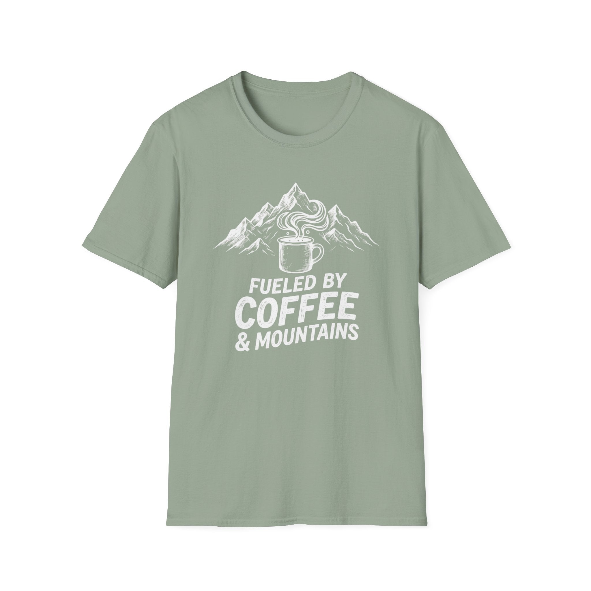 Fueled by Coffee & Mountains T‑Shirt