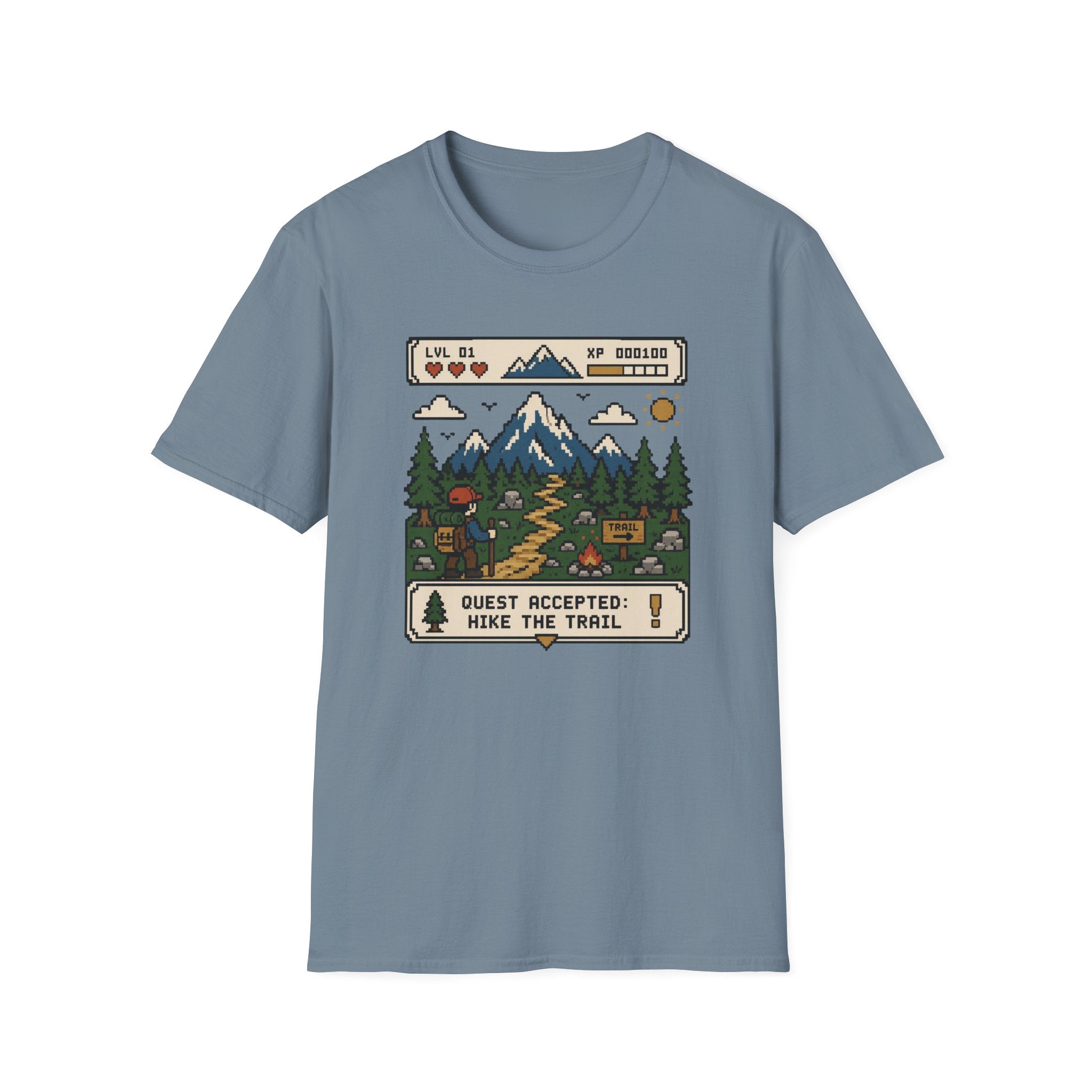 Quest Accepted Hike the Trail T‑Shirt