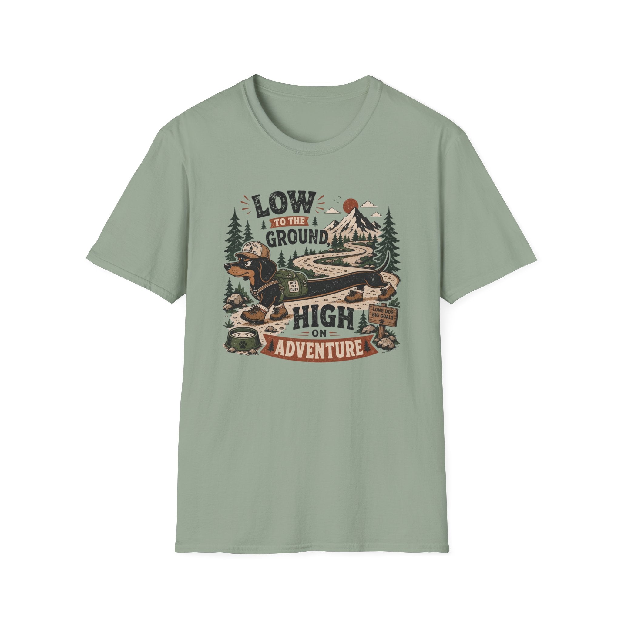 Low to the Ground High on Adventure T‑Shirt