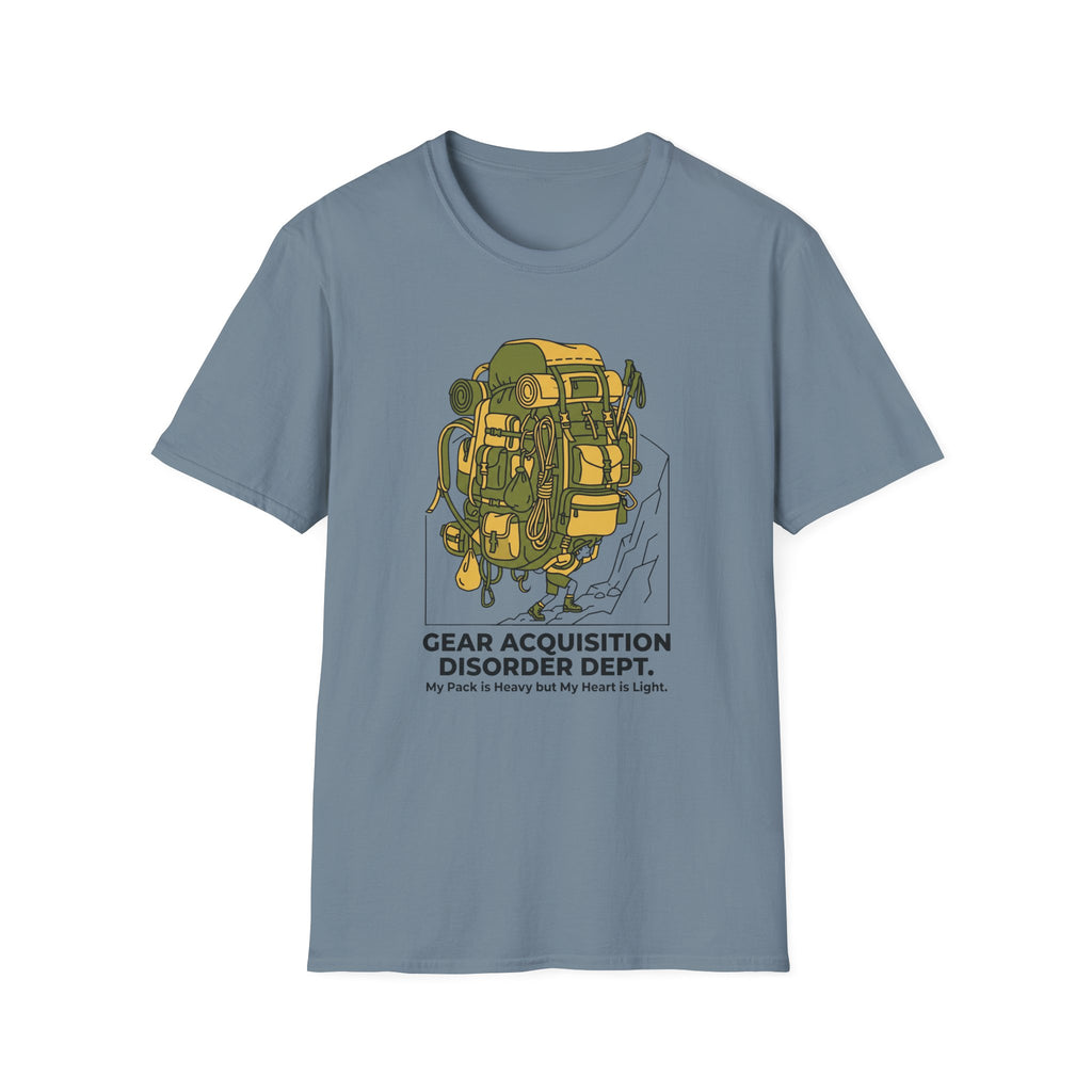 Gear Acquisition Disorder Dept T‑Shirt