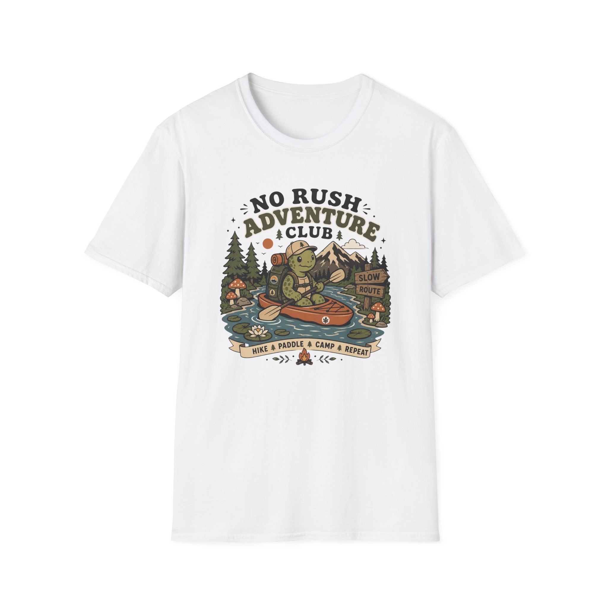 No Rush Adventure Club T‑Shirt