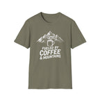 Fueled by Coffee & Mountains T‑Shirt