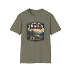 Chasing Trails and Tides T‑Shirt