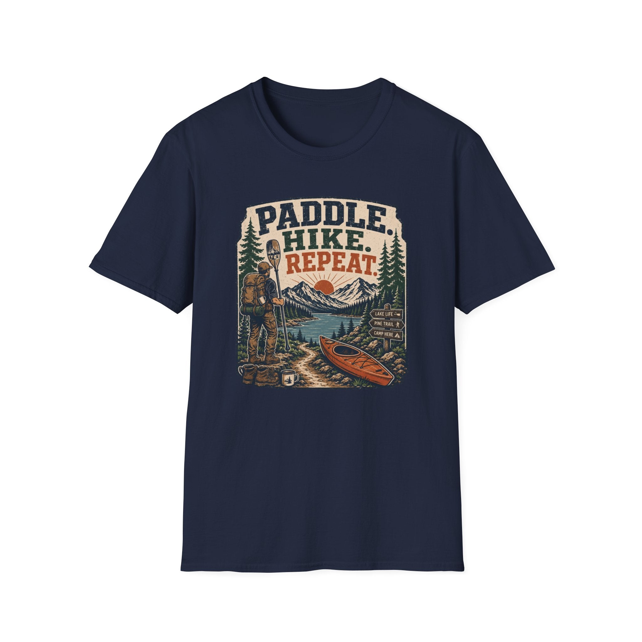 Paddle Hike Repeat T‑Shirt