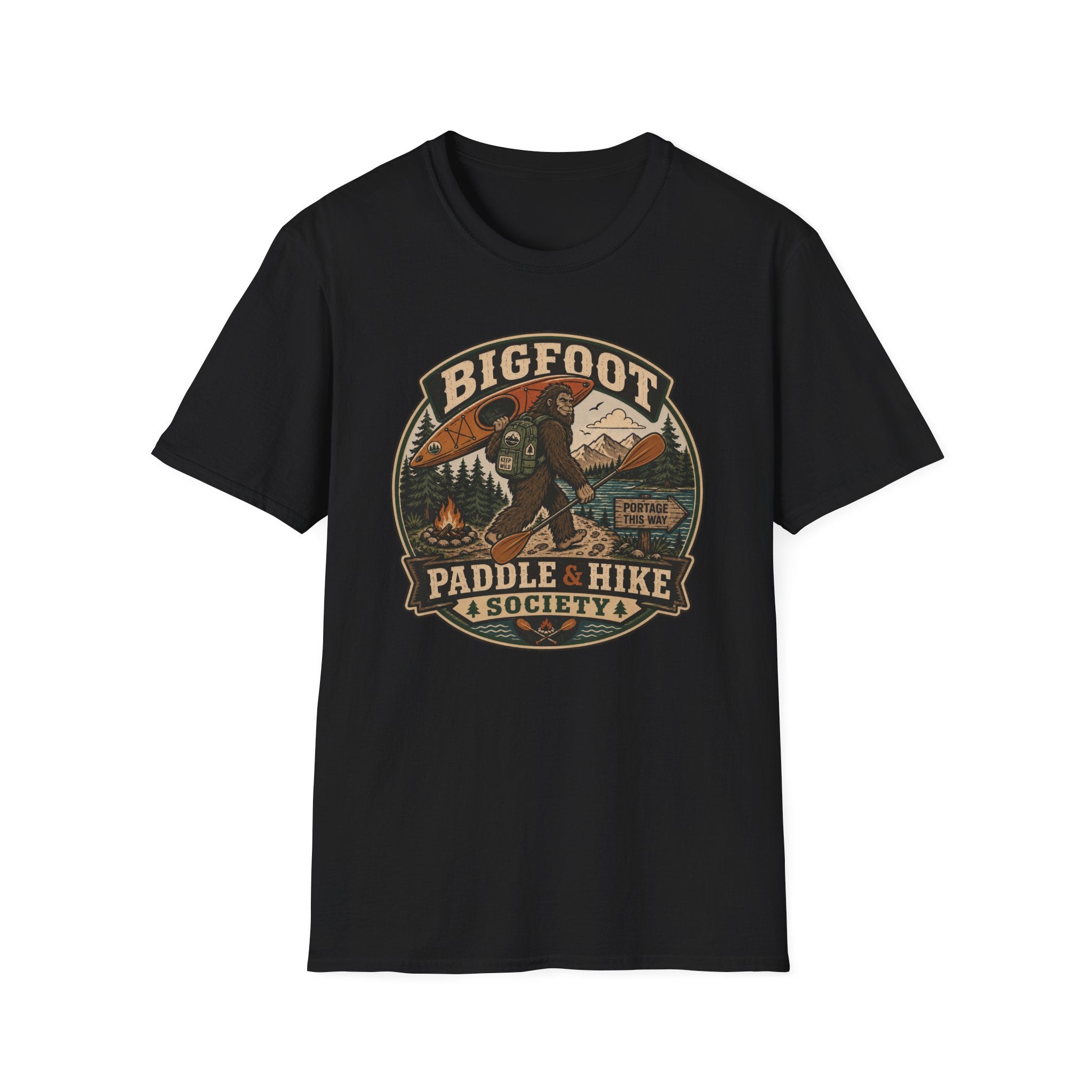 Bigfoot Paddle & Hike Society T‑Shirt