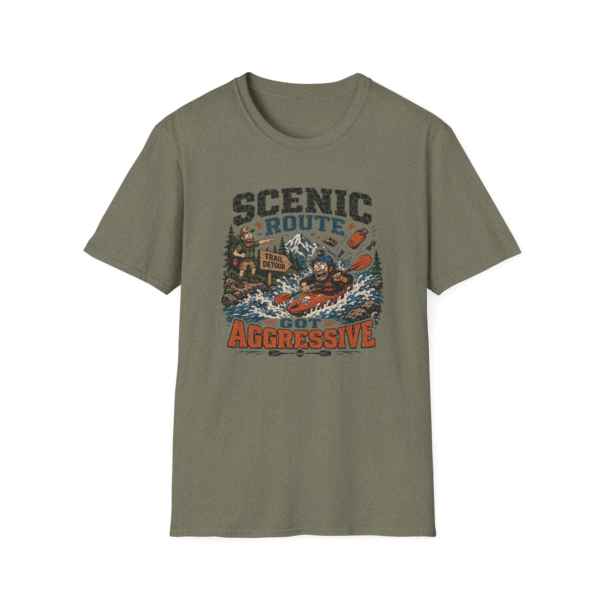 Scenic Route Got Aggressive T‑Shirt