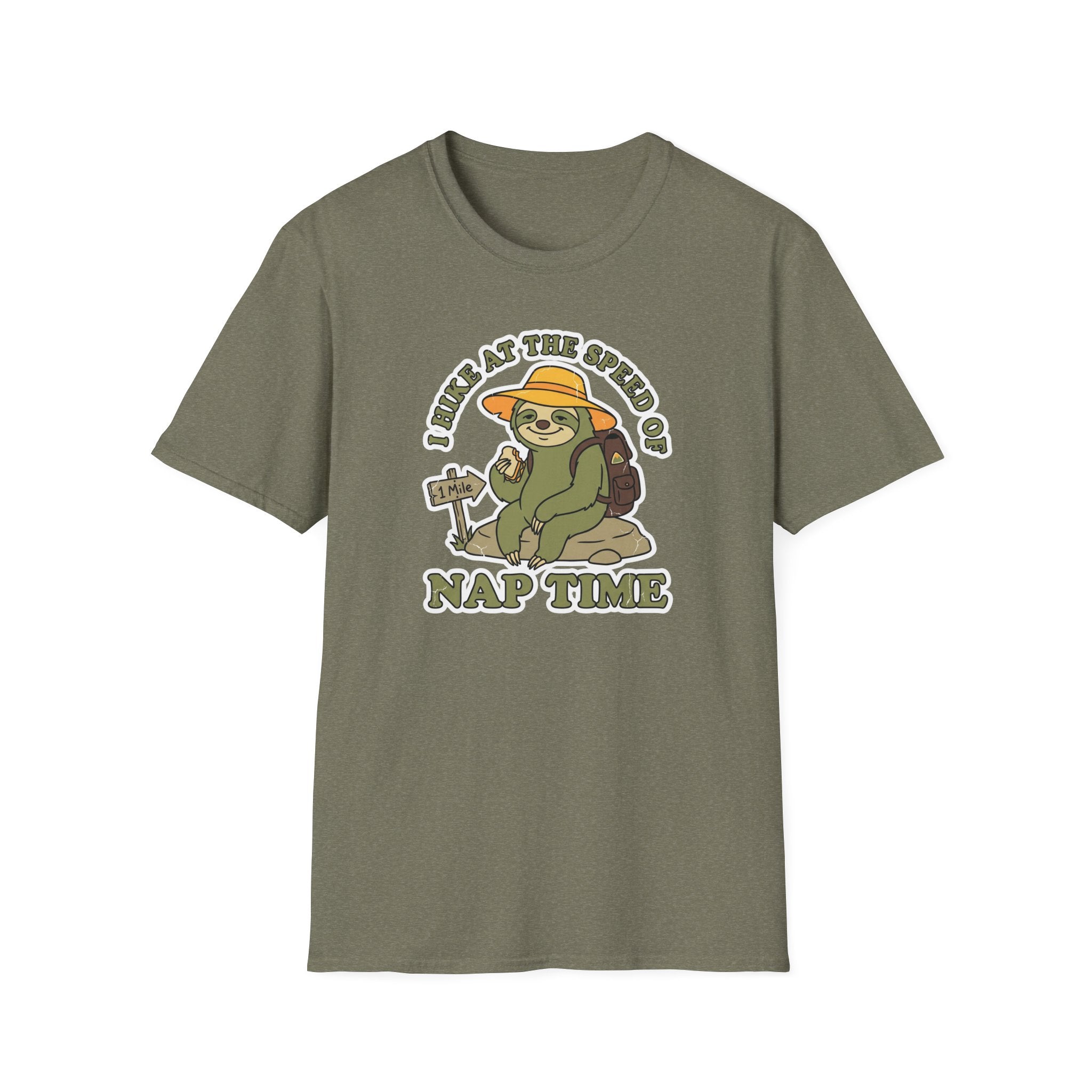 I Hike at the Speed of Nap Time T‑Shirt