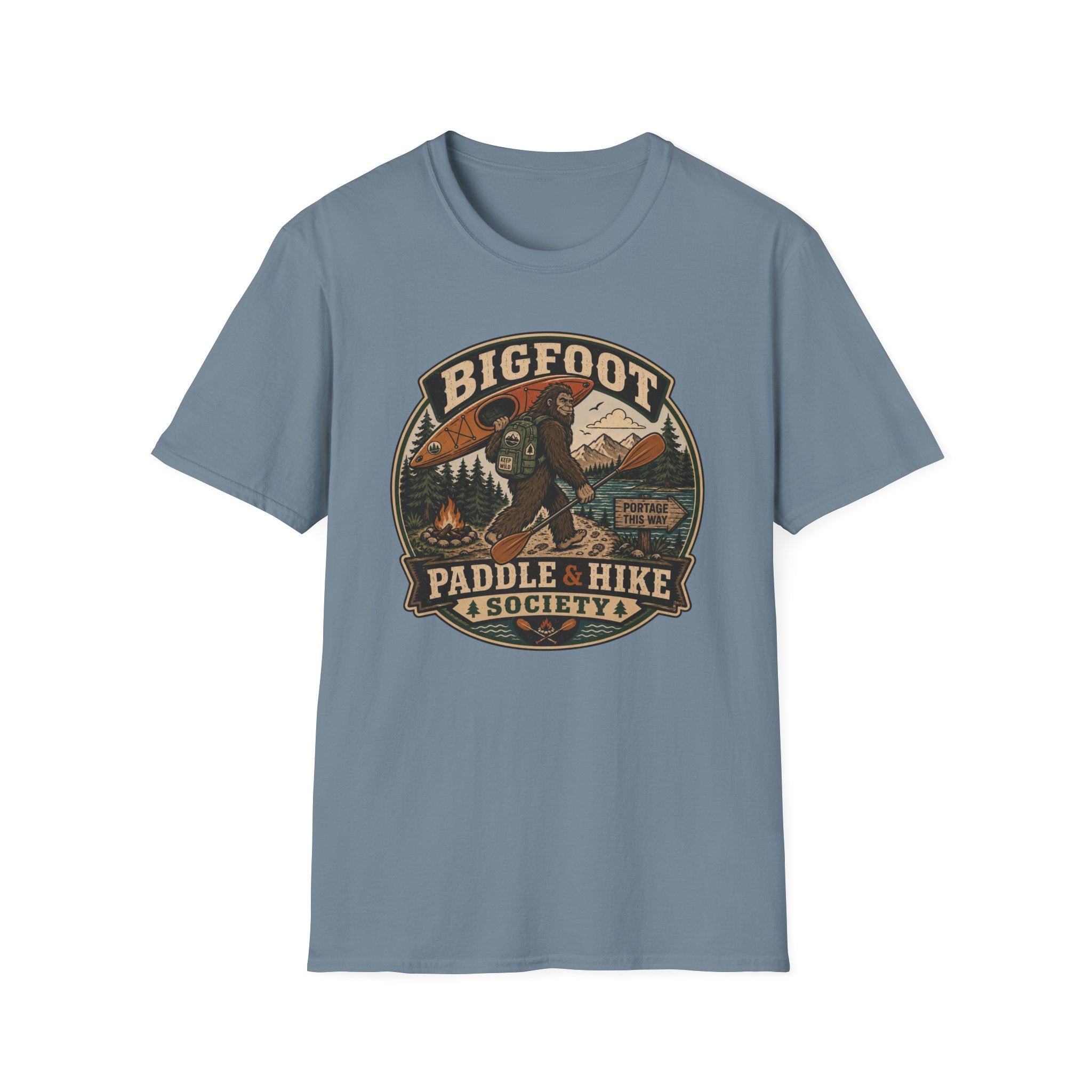 Bigfoot Paddle & Hike Society T‑Shirt