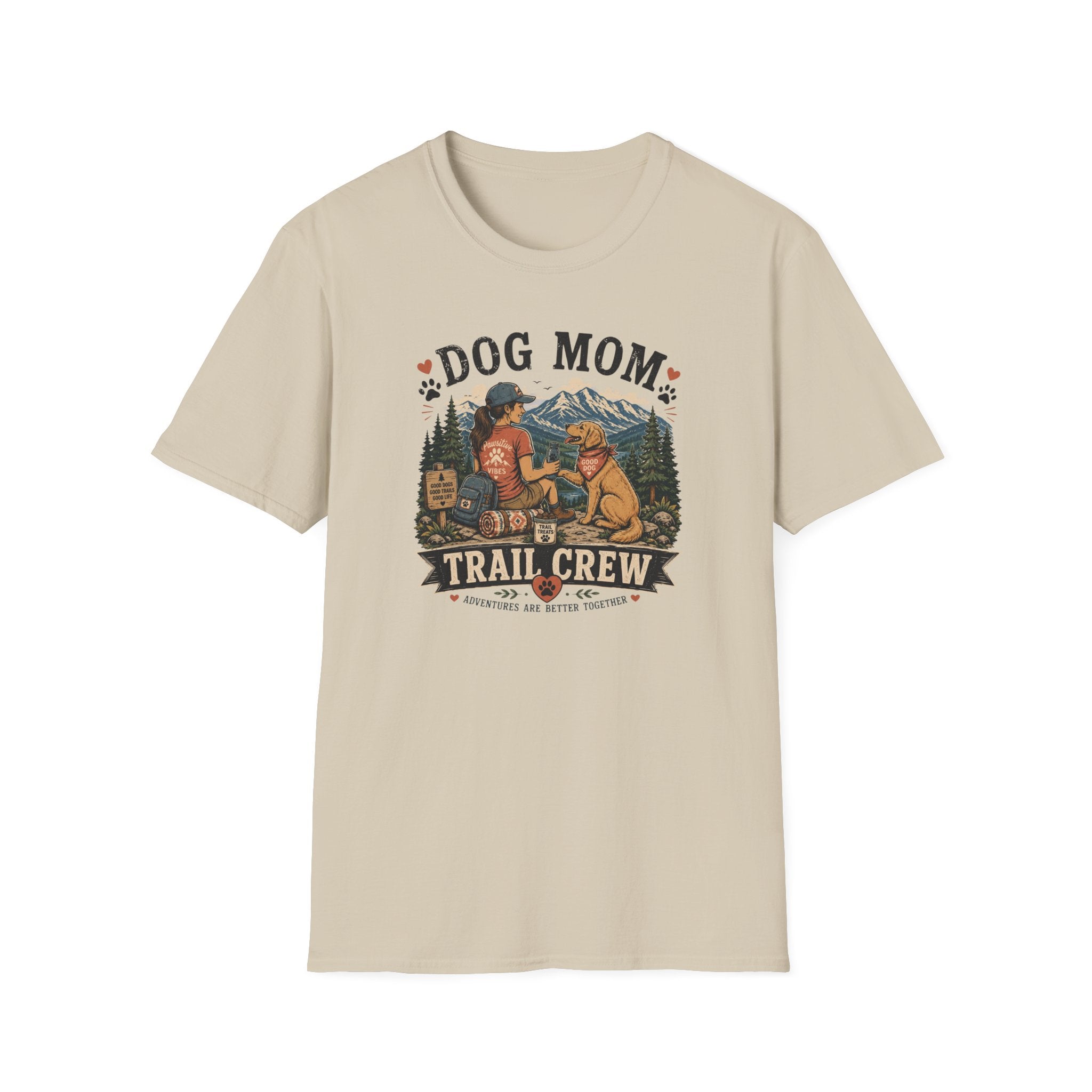 Dog Mom Trail Crew T‑Shirt
