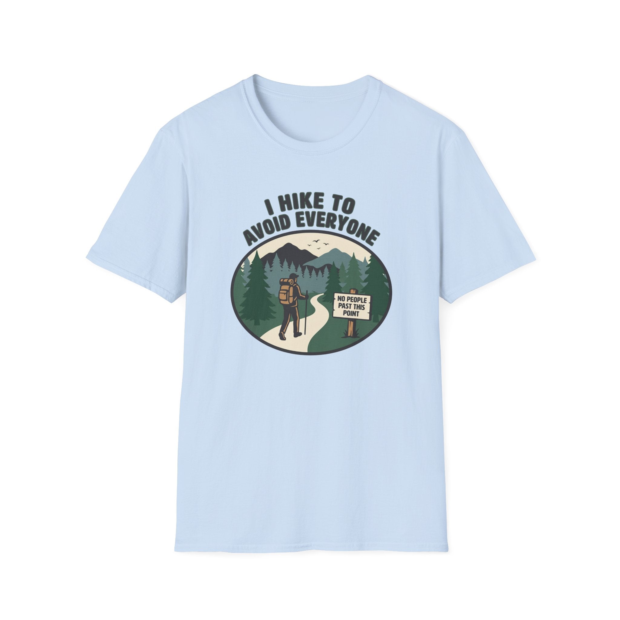 No People Past This Point T‑Shirt