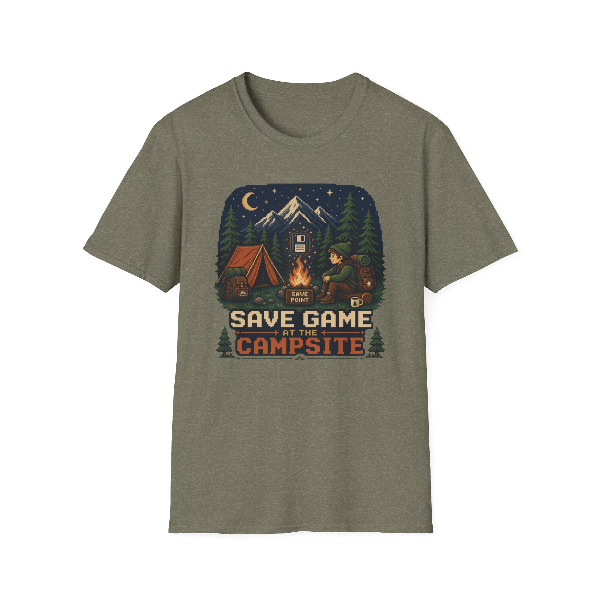 Save Game at the Campsite T‑Shirt
