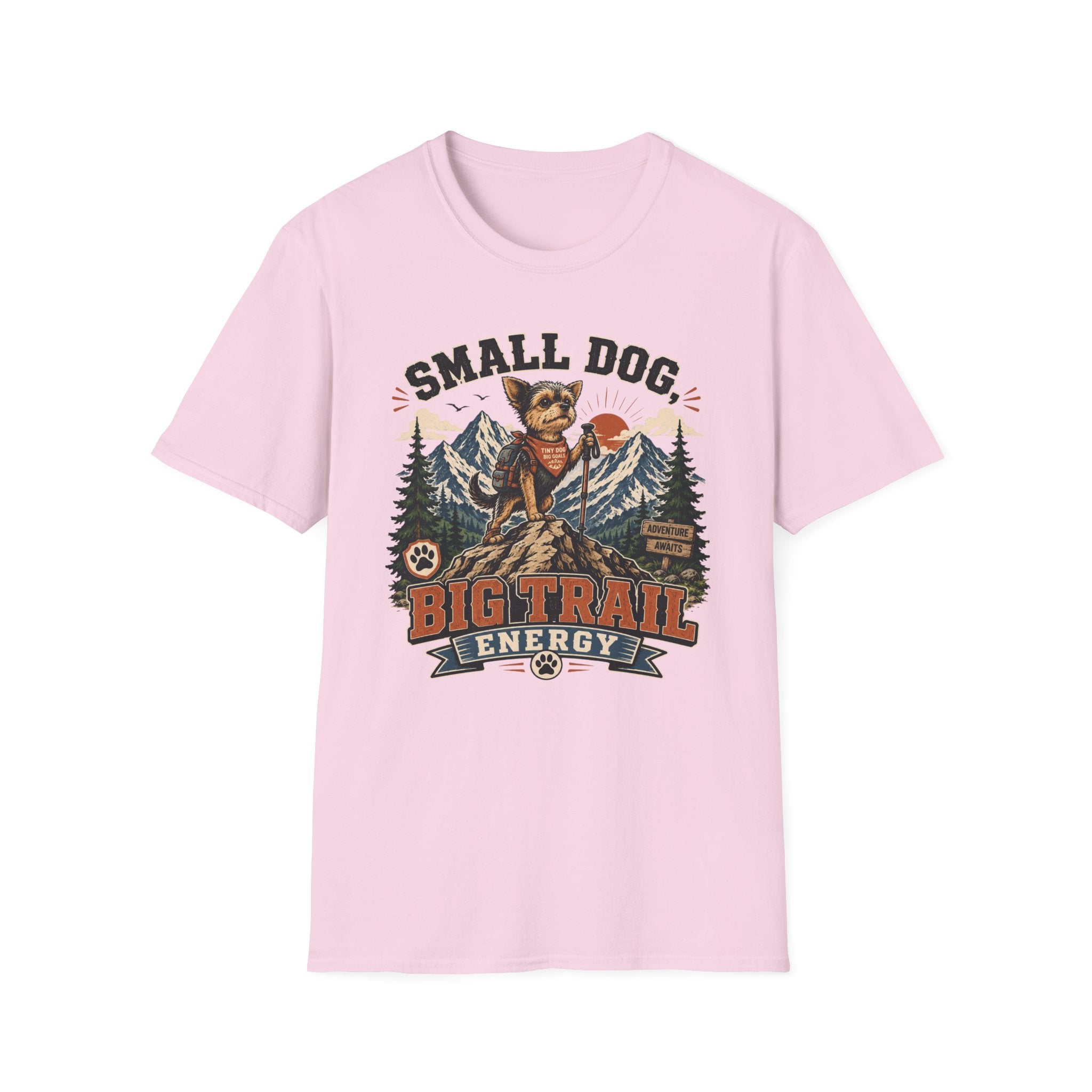Small Dog Big Trail T‑Shirt