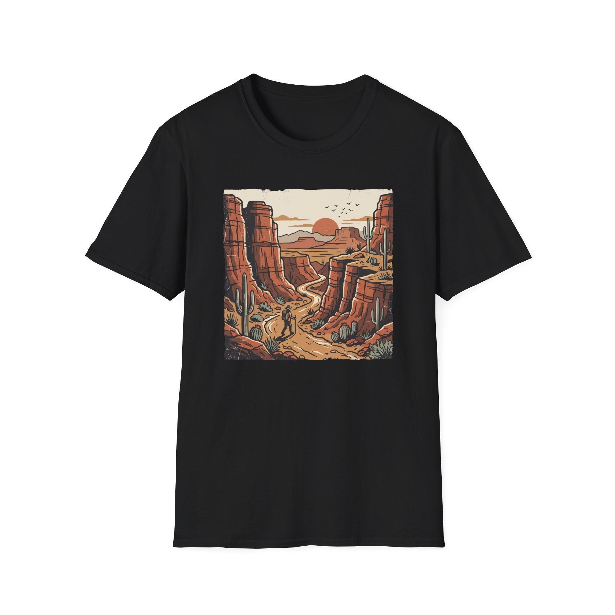 Desert Canyon Hiker T‑Shirt